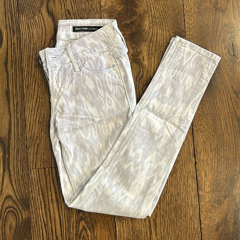 Cool Patterned Jeans - image 1